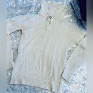 Vintage Macy’s sweater.  Estimated from 70’s. Size small. Off white.